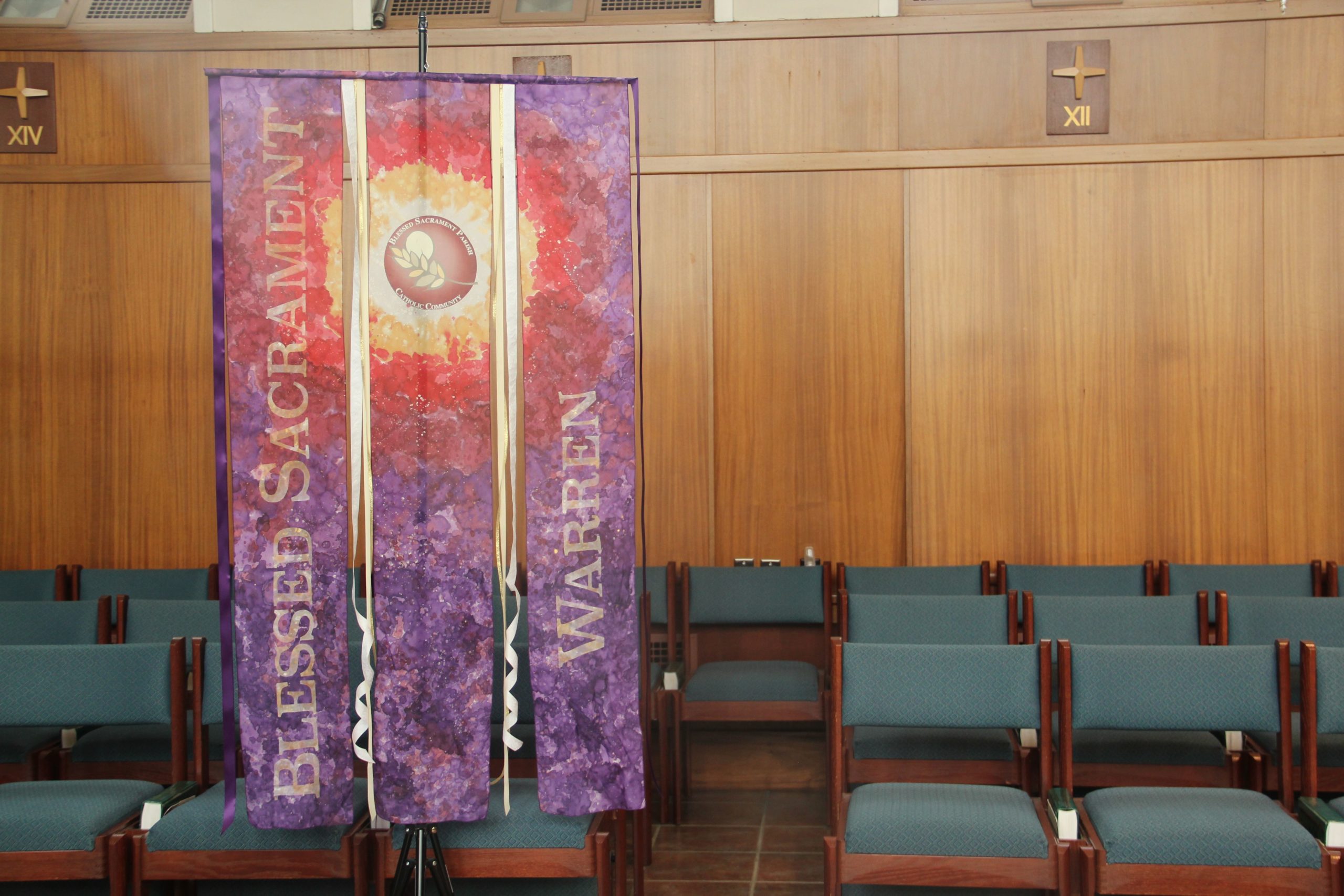 Blessed Sacrament banner
