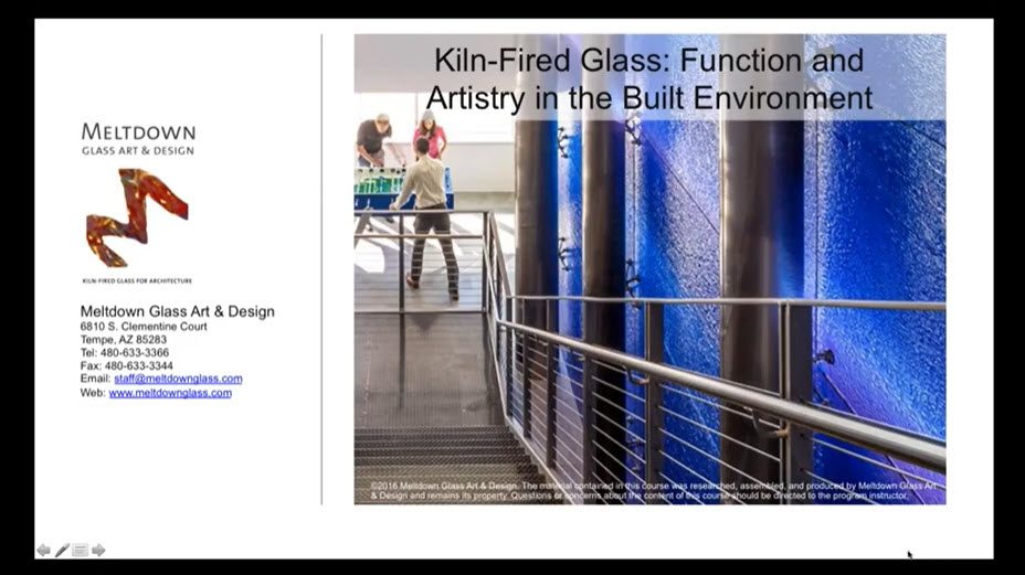 “Kiln Fired Glass Function and Artistry in the Built Environment” by Peter Hayes