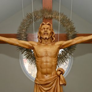 statue of risen christ